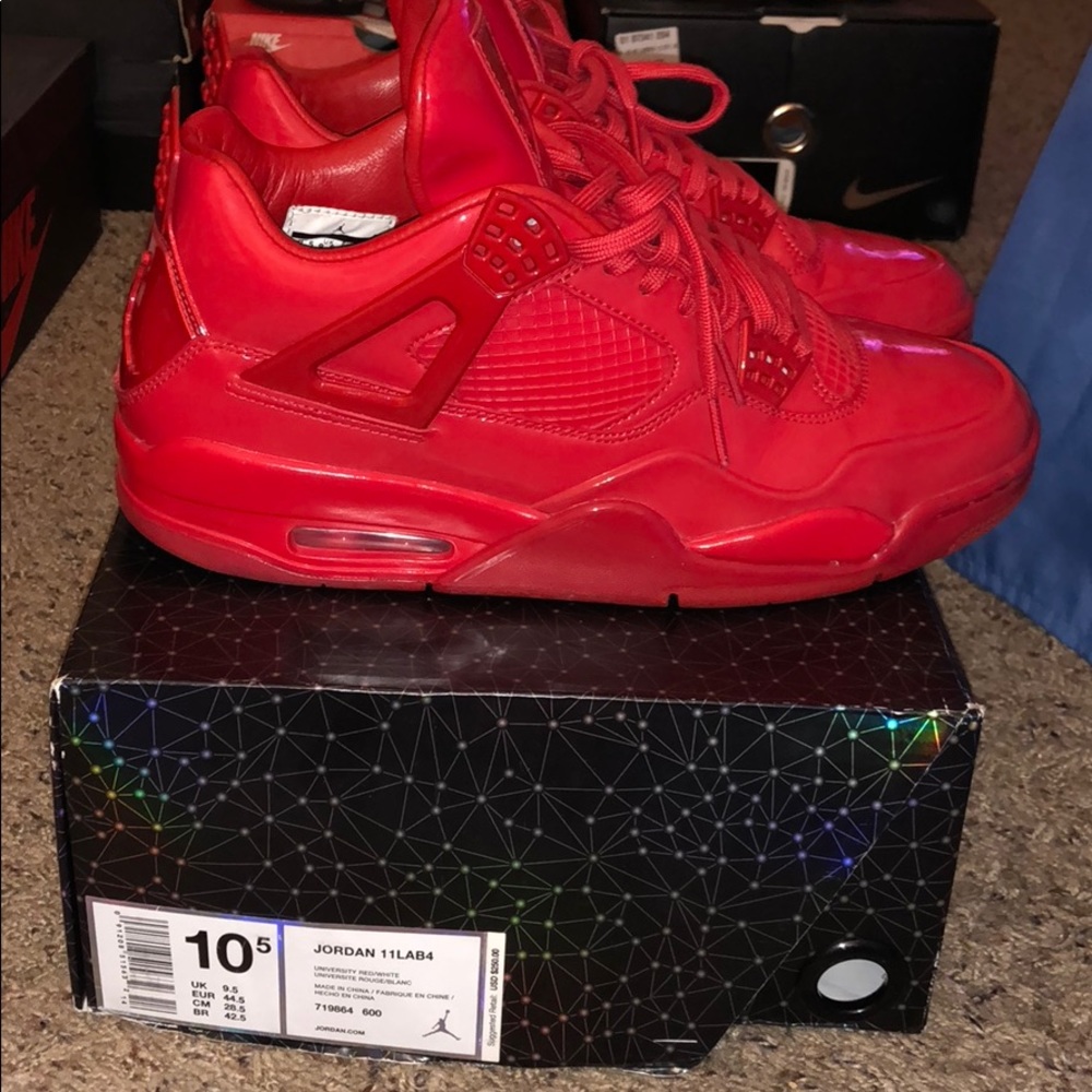 Jordan retro 11lab 4. Size 10.5